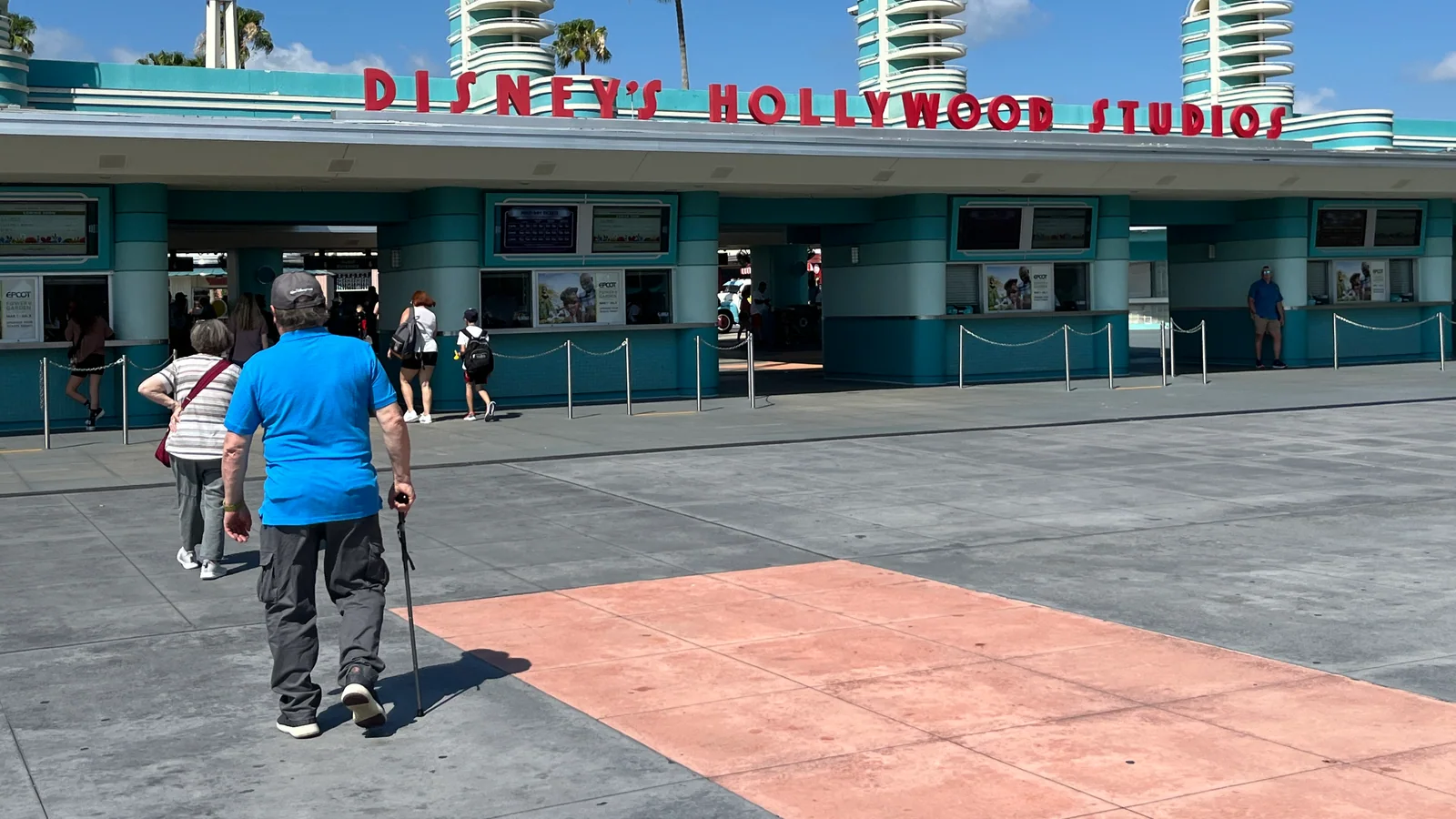 Entrance to Disney’s Hollywood Studios