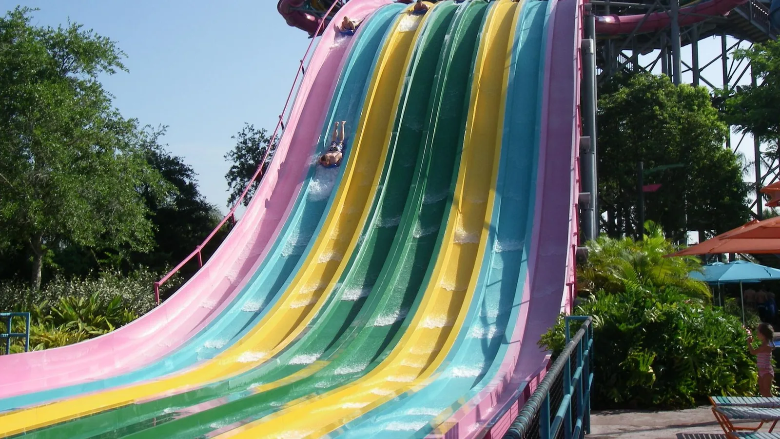 Taumata Racer slides at Aquatica Orlando