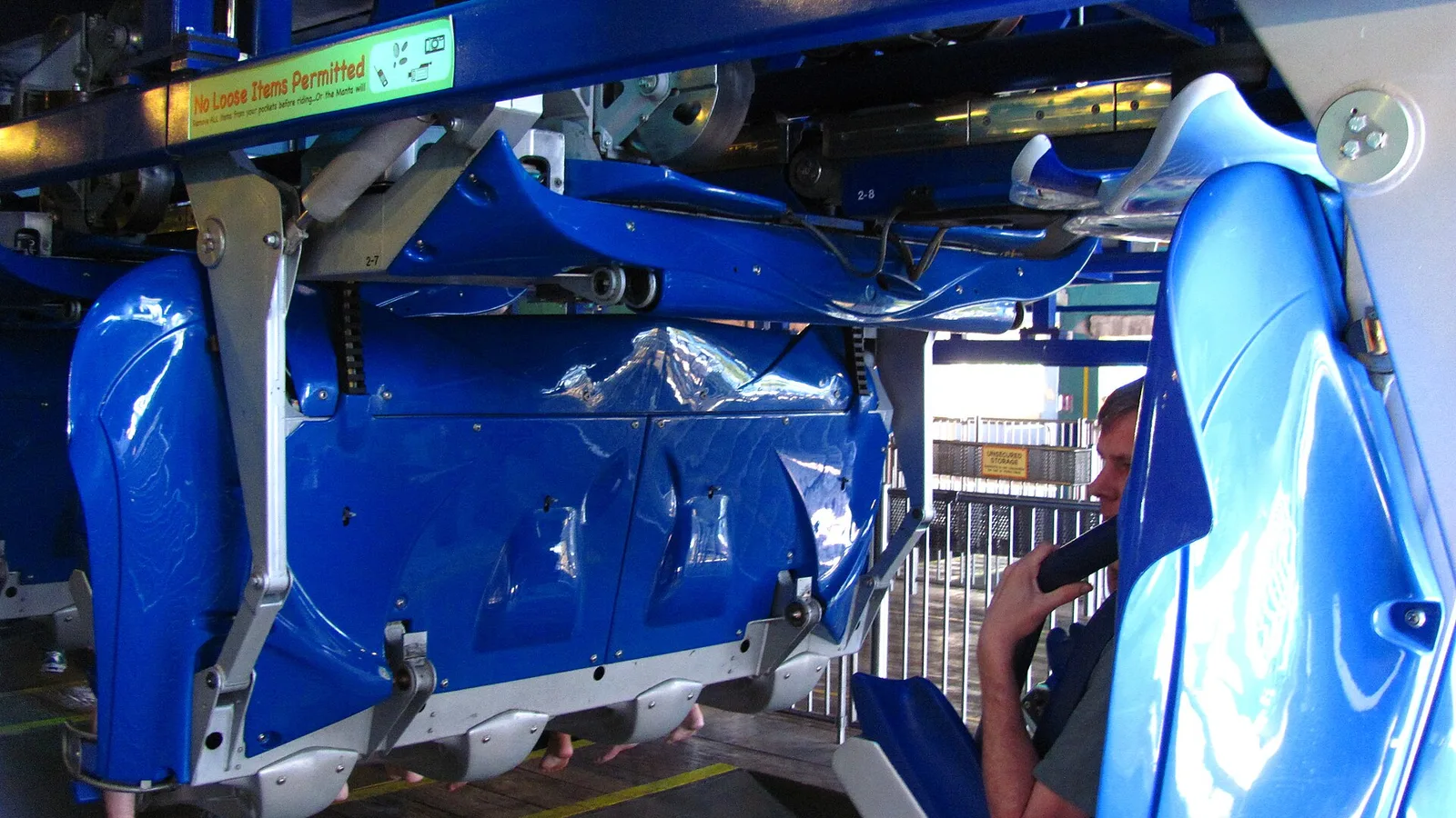 Manta roller coaster at SeaWorld Orlando
