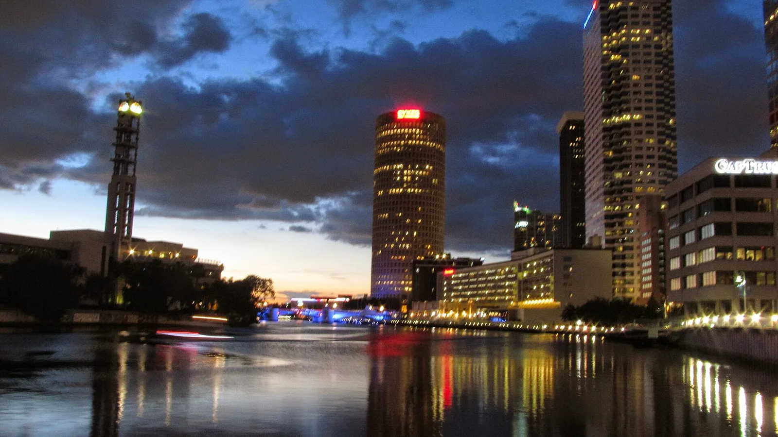 Tampa Riverwalk and waterfront