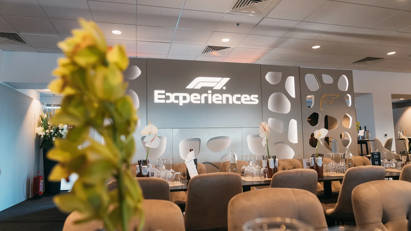 Abu Dhabi Paddock Club, photographed in 2024
