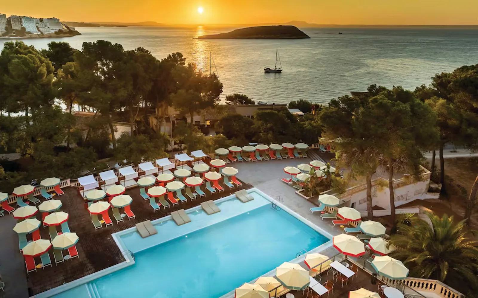 Alua Calvia Mallorca in Magaluf, Mallorca, resort detail.