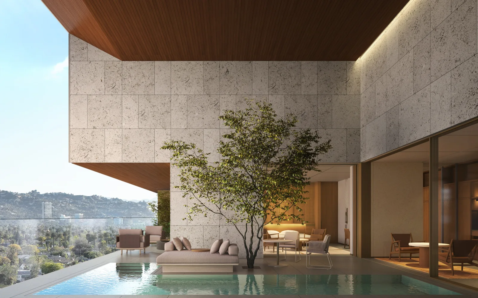 Aman Beverly Hills in Beverly Hills, official property photography.