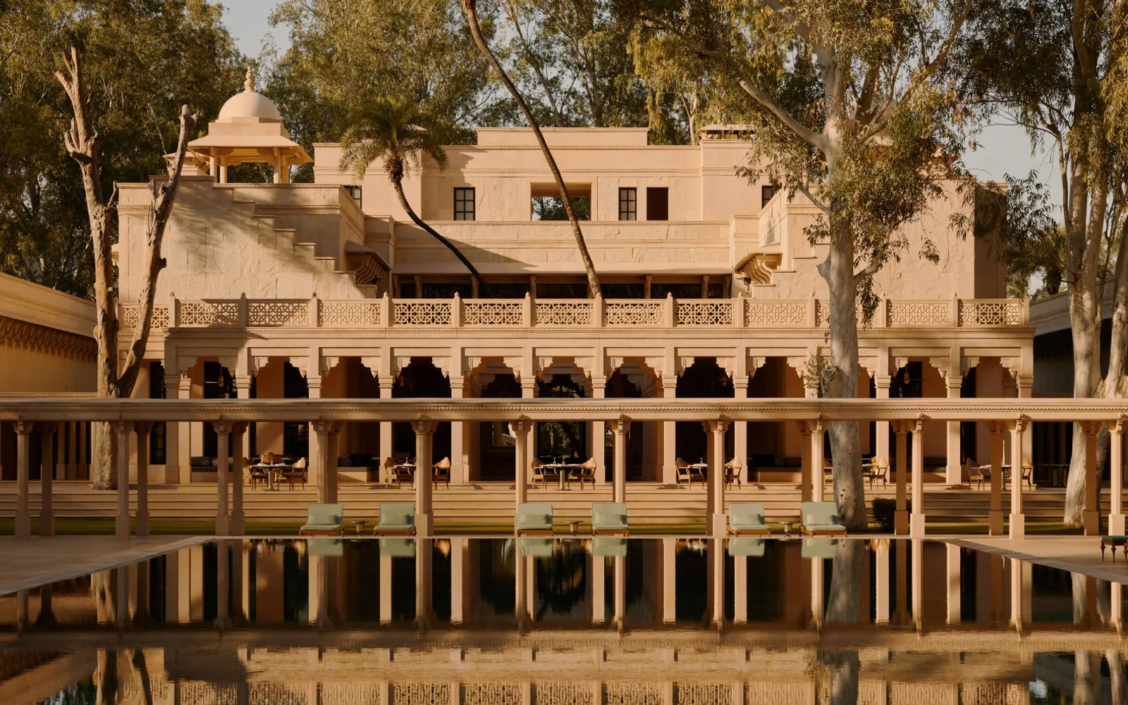 Amanbagh in Rajasthan, official property photography.