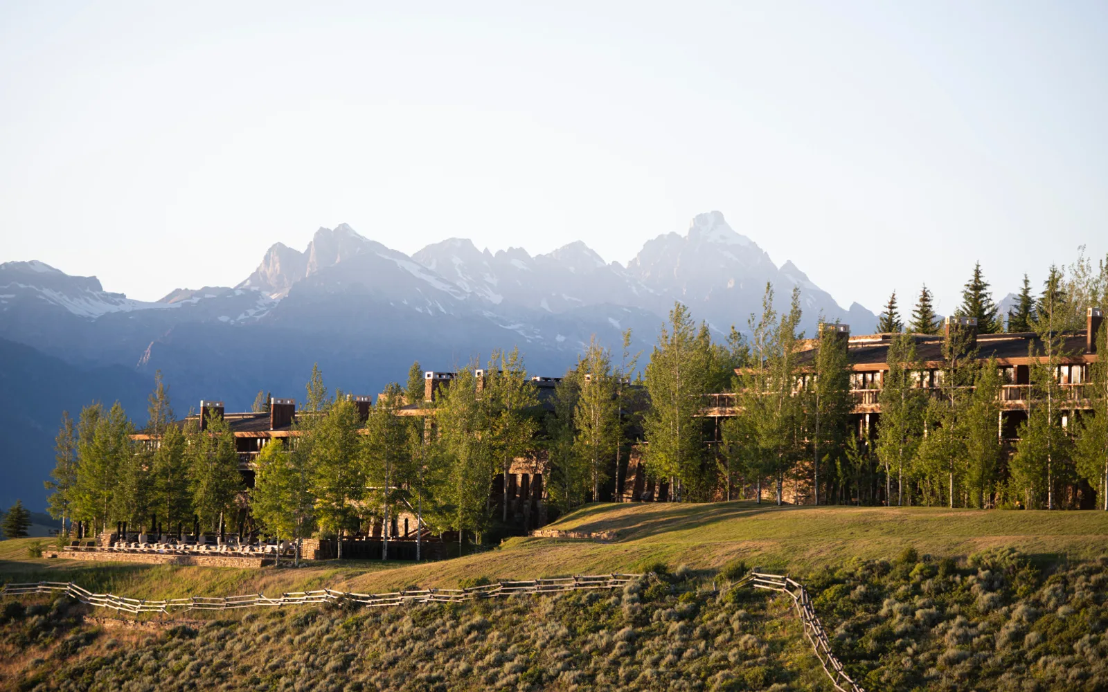 Amangani in Jackson Hole, official property photography.