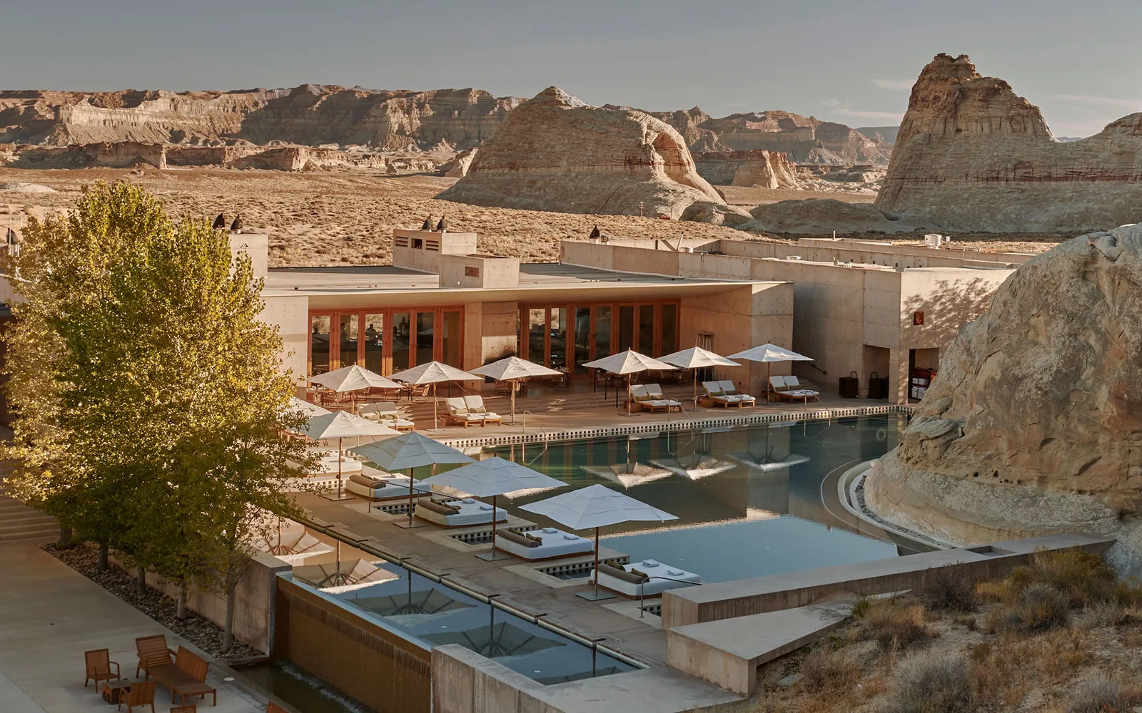 Amangiri in Canyon Point, Utah, official property photography.