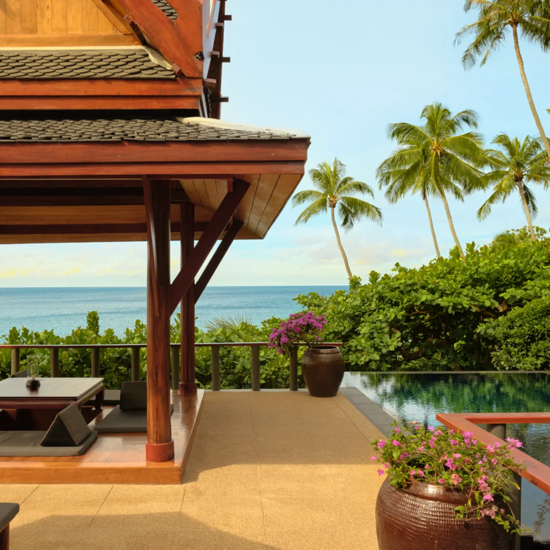 Pavilion terrace at Amanpuri