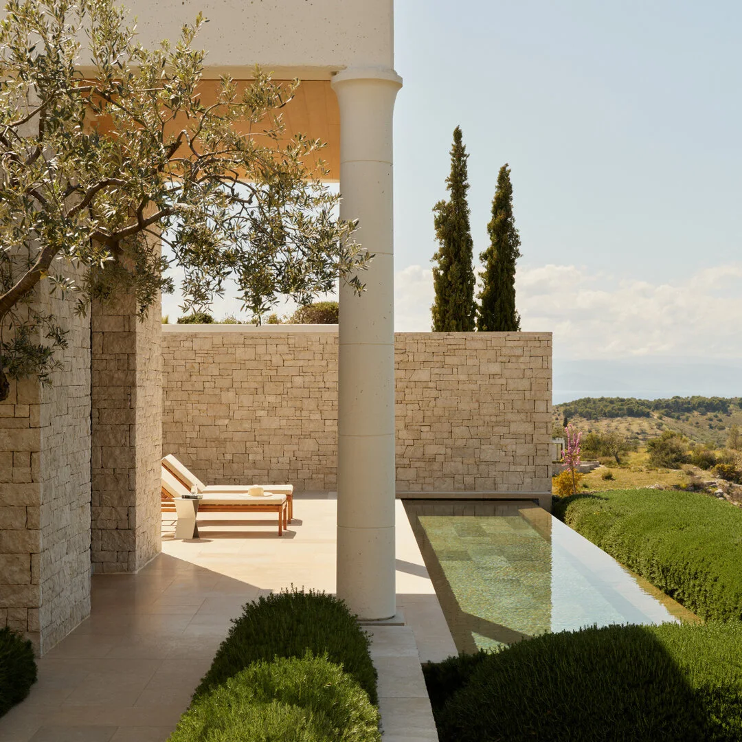 Deluxe Pool Pavilion at Amanzoe