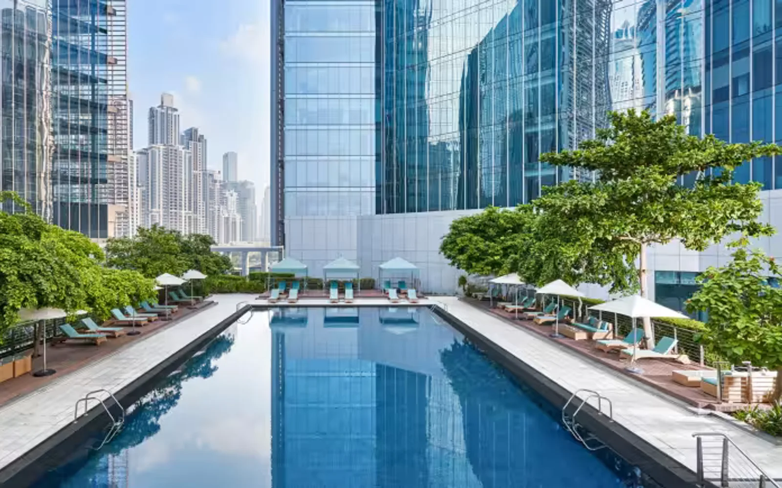 Pool at Anantara Downtown Dubai Hotel