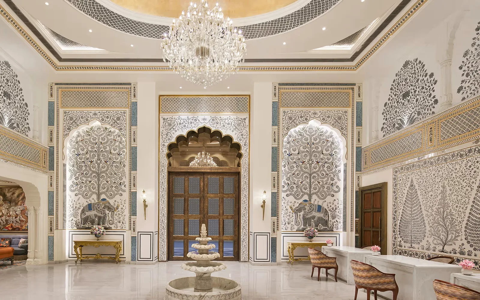 Anantara Jewel Bagh Jaipur Hotel in Jaipur, official property photography.