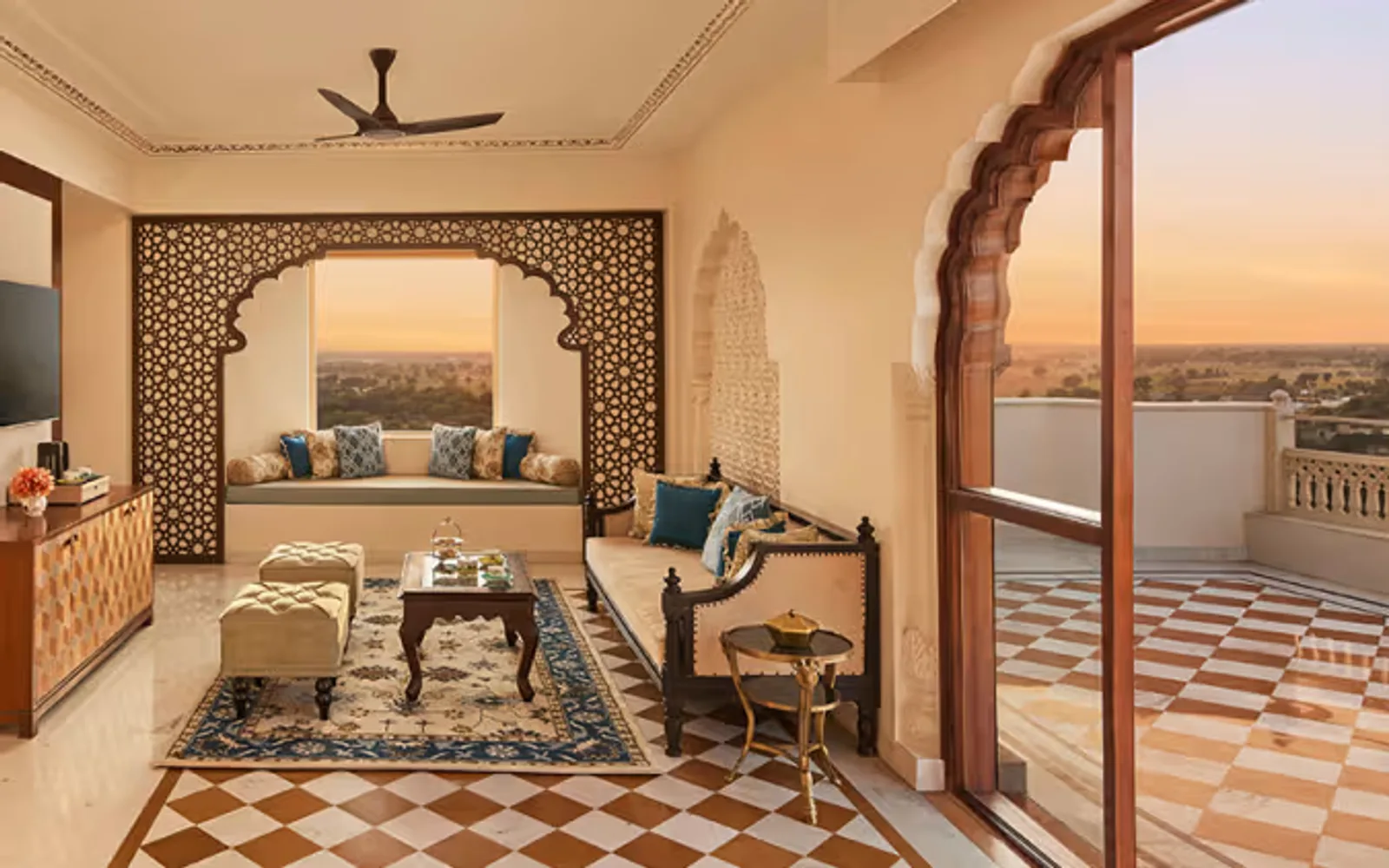 Anantara Jewel Bagh Jaipur Hotel in Jaipur, official property photography.