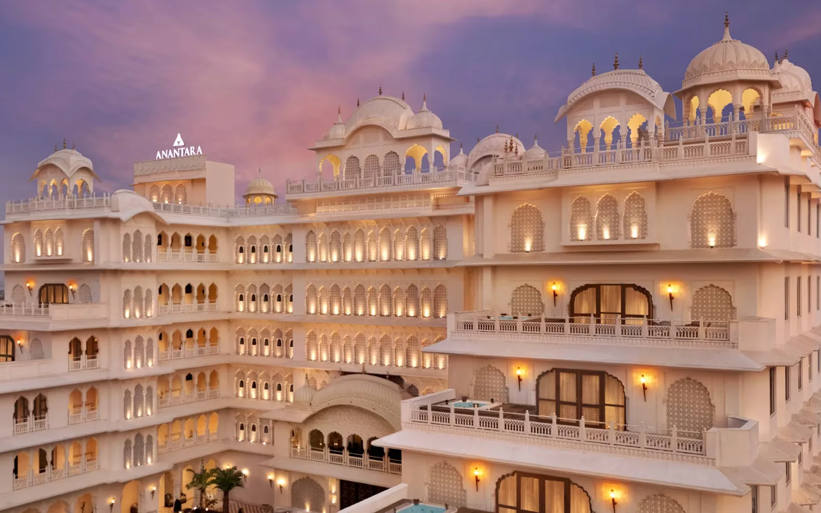 Anantara Jewel Bagh Jaipur Hotel in Jaipur, official property photography.