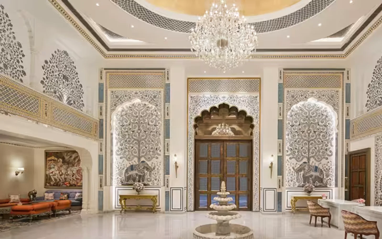 Anantara Jewel Bagh Jaipur Hotel in Jaipur, official property photography.