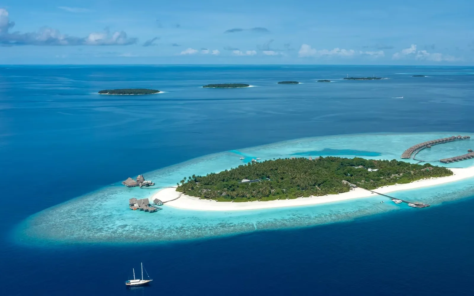 Anantara Kihavah Maldives Villas in Baa Atoll, official property photography.