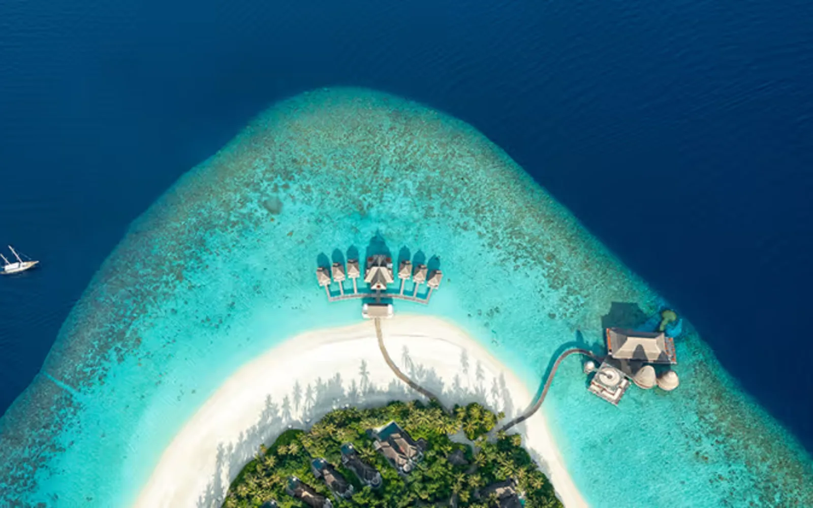 Anantara Kihavah Maldives Villas in Baa Atoll, official property photography.