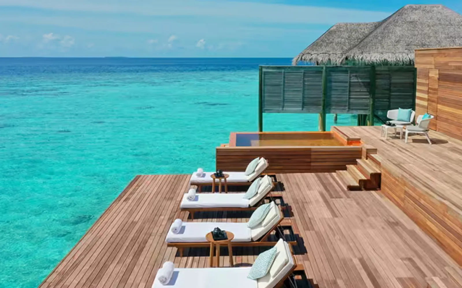 Anantara Kihavah Maldives Villas in Baa Atoll, official property photography.