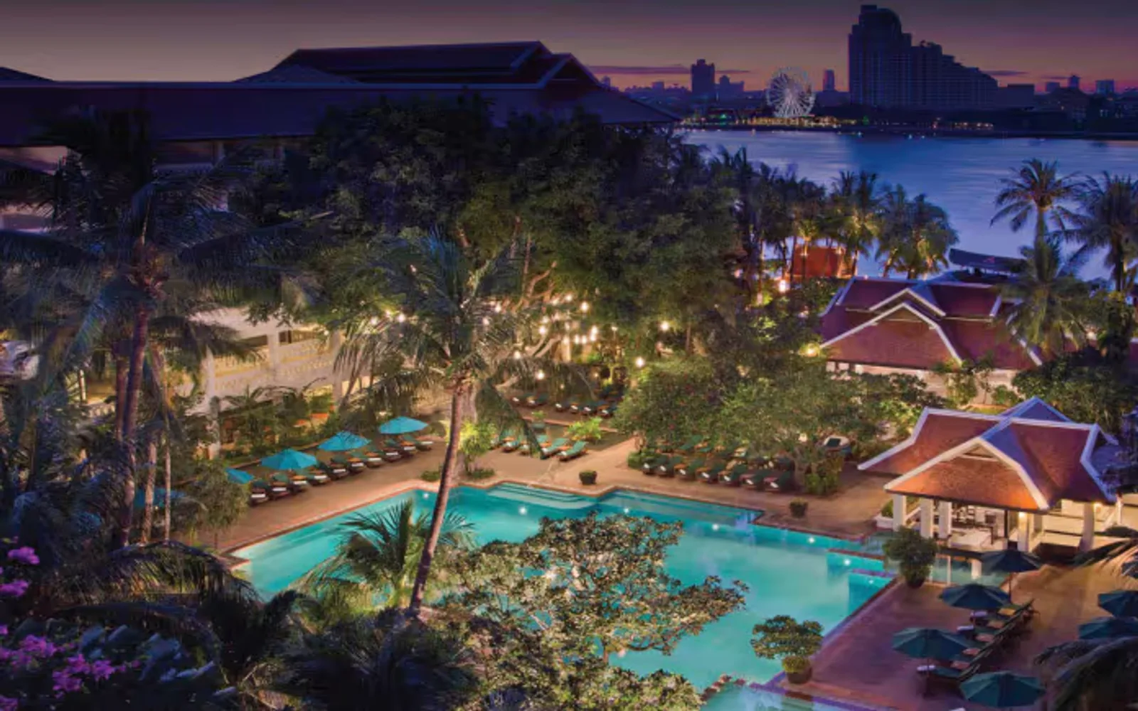 Anantara Riverside Bangkok Resort in Bangkok, official property photography.