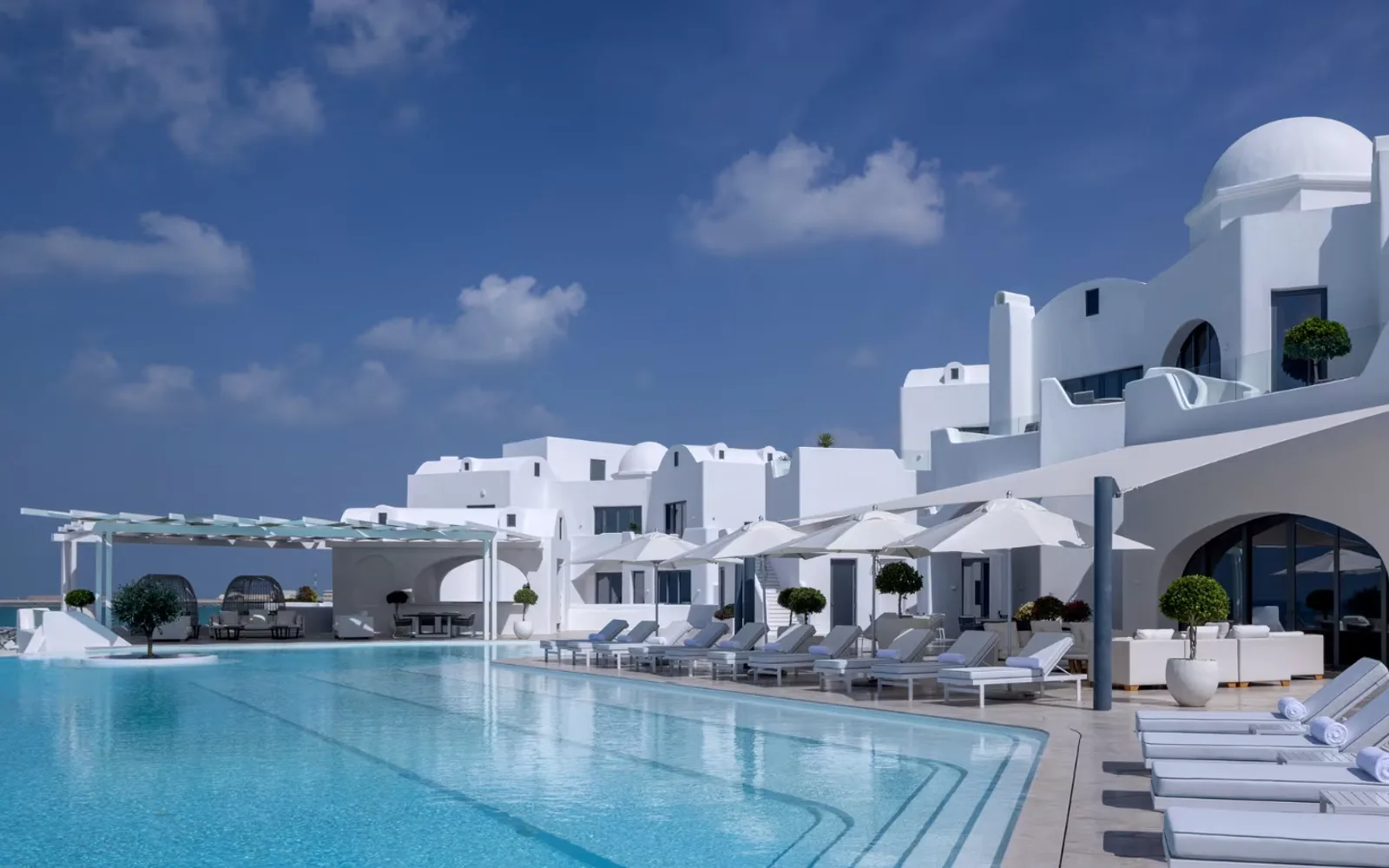 Anantara Santorini Abu Dhabi Retreat in Abu Dhabi, official property photography.