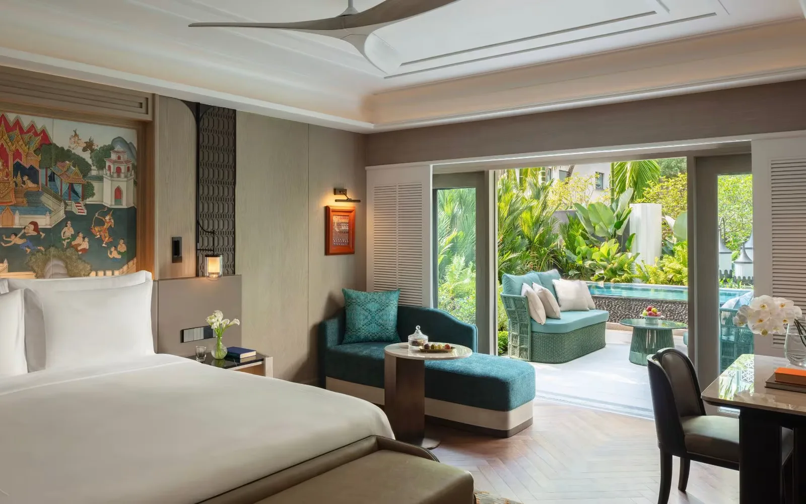 Anantara Siam Bangkok Hotel in Bangkok, official property photography.