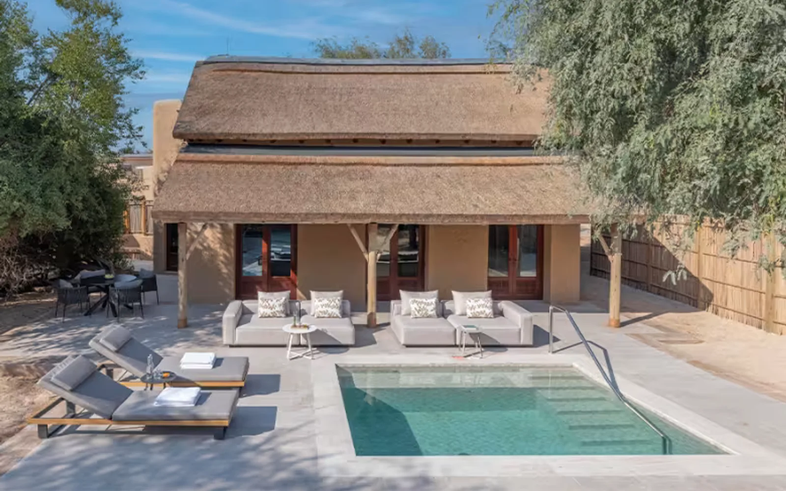 Anantara Sir Bani Yas Island Al Sahel Villa Resort in Sir Bani Yas Island, official property photography.