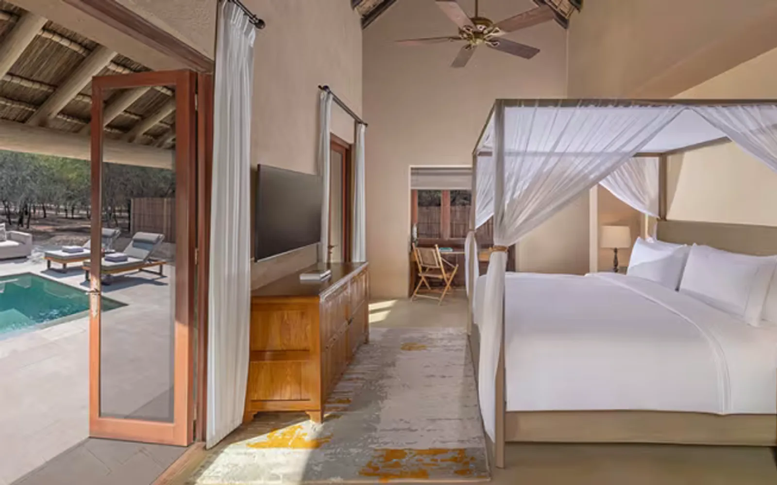 Anantara Sir Bani Yas Island Al Sahel Villa Resort in Sir Bani Yas Island, official property photography.
