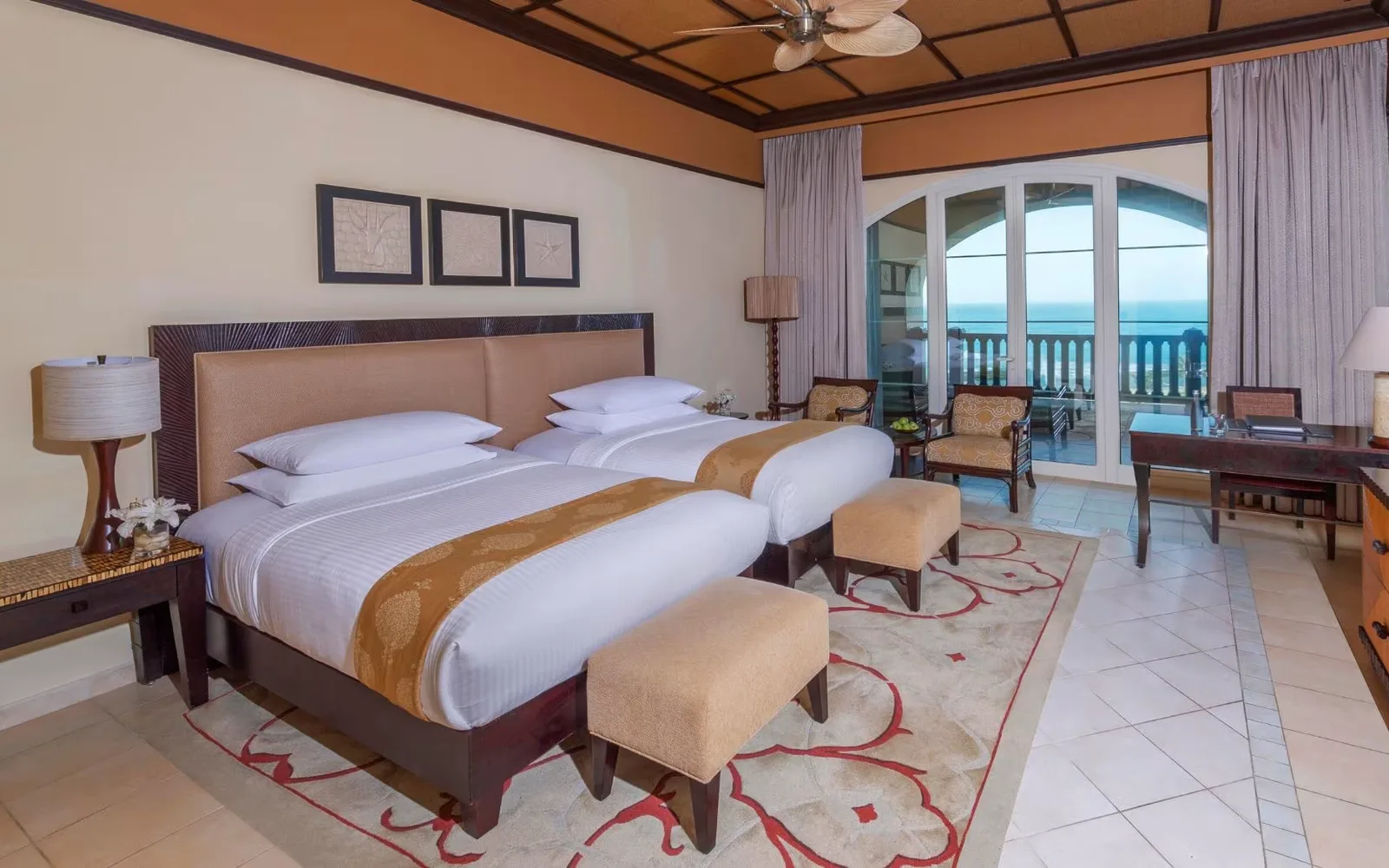 Desert Islands Resort & Spa by Anantara in Sir Bani Yas Island, official property photography.