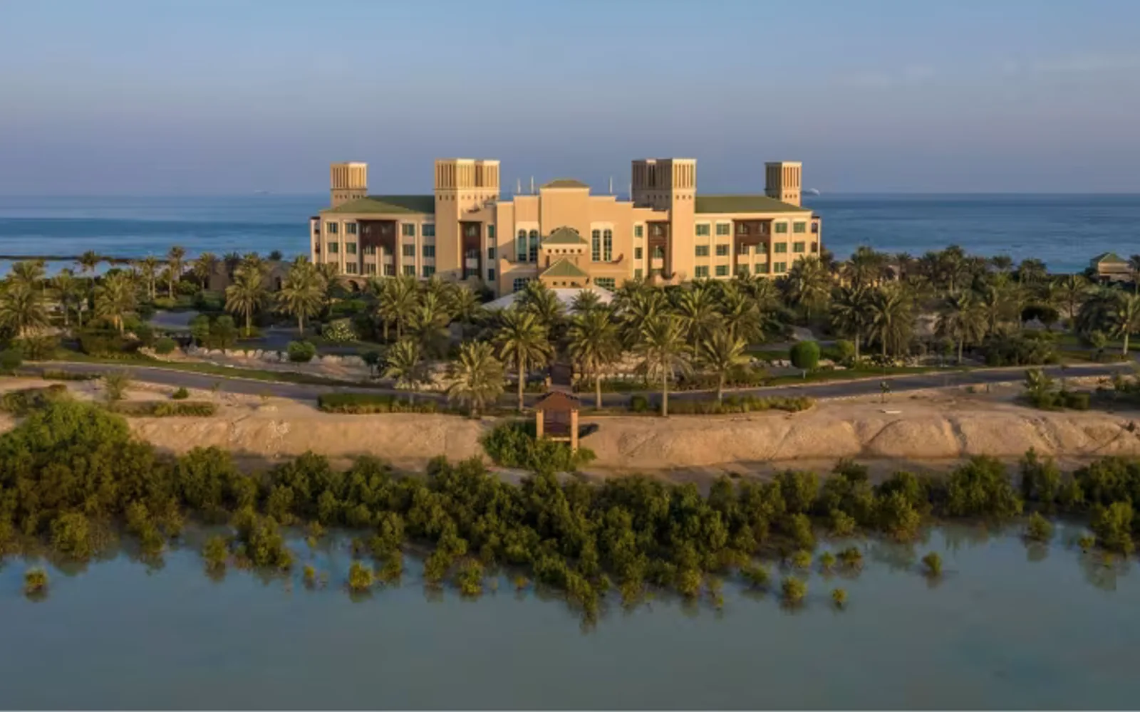 Desert Islands Resort & Spa by Anantara in Sir Bani Yas Island, official property photography.
