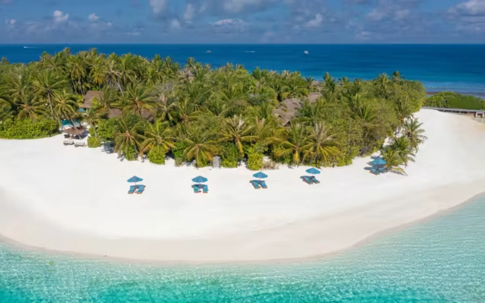 Naladhu Private Island Maldives in South Malé Atoll, official property photography.