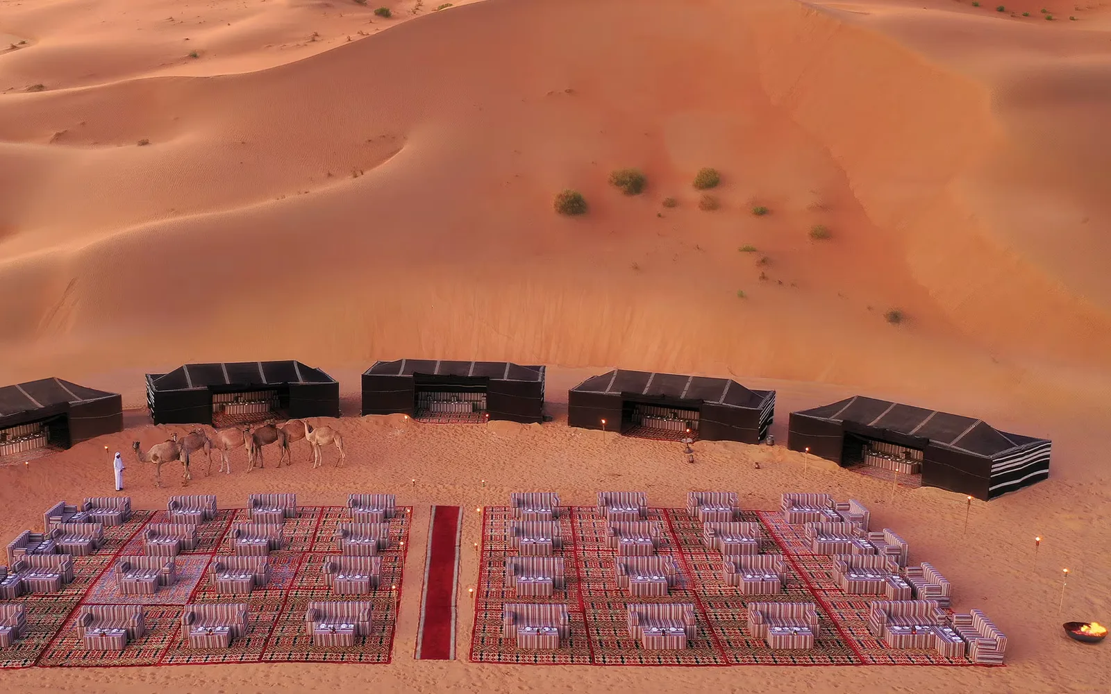 Qasr Al Sarab Desert Resort by Anantara in Liwa Desert, Abu Dhabi, official property photography.