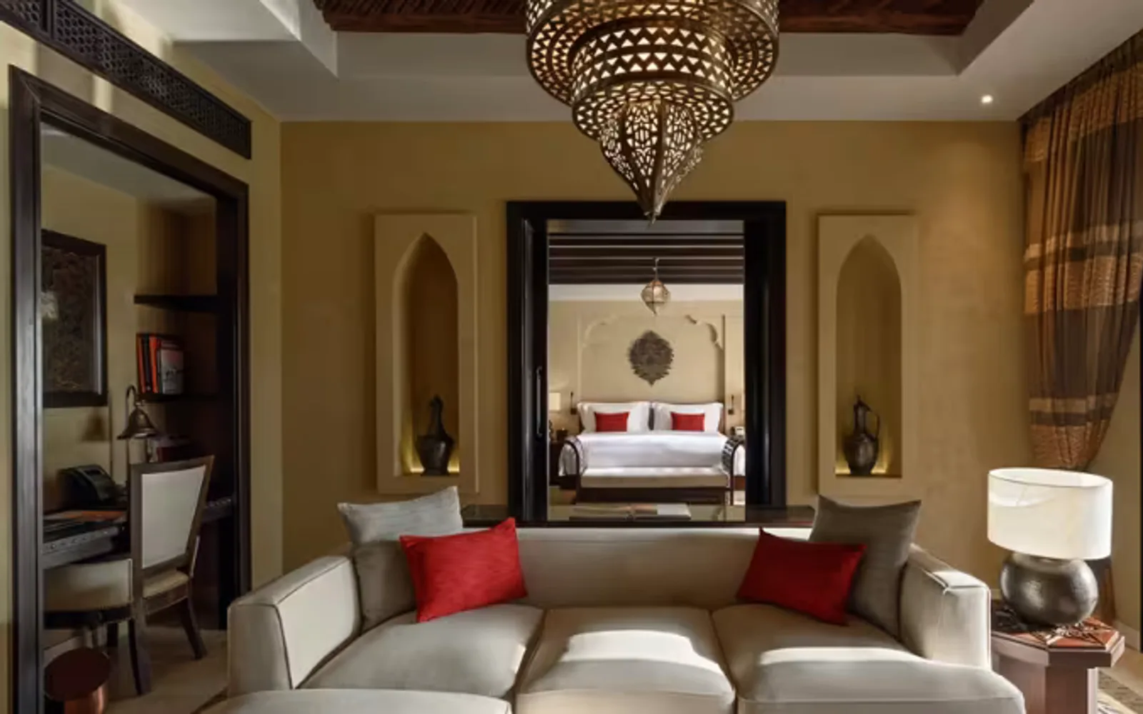 Qasr Al Sarab Desert Resort by Anantara in Liwa Desert, Abu Dhabi, official property photography.