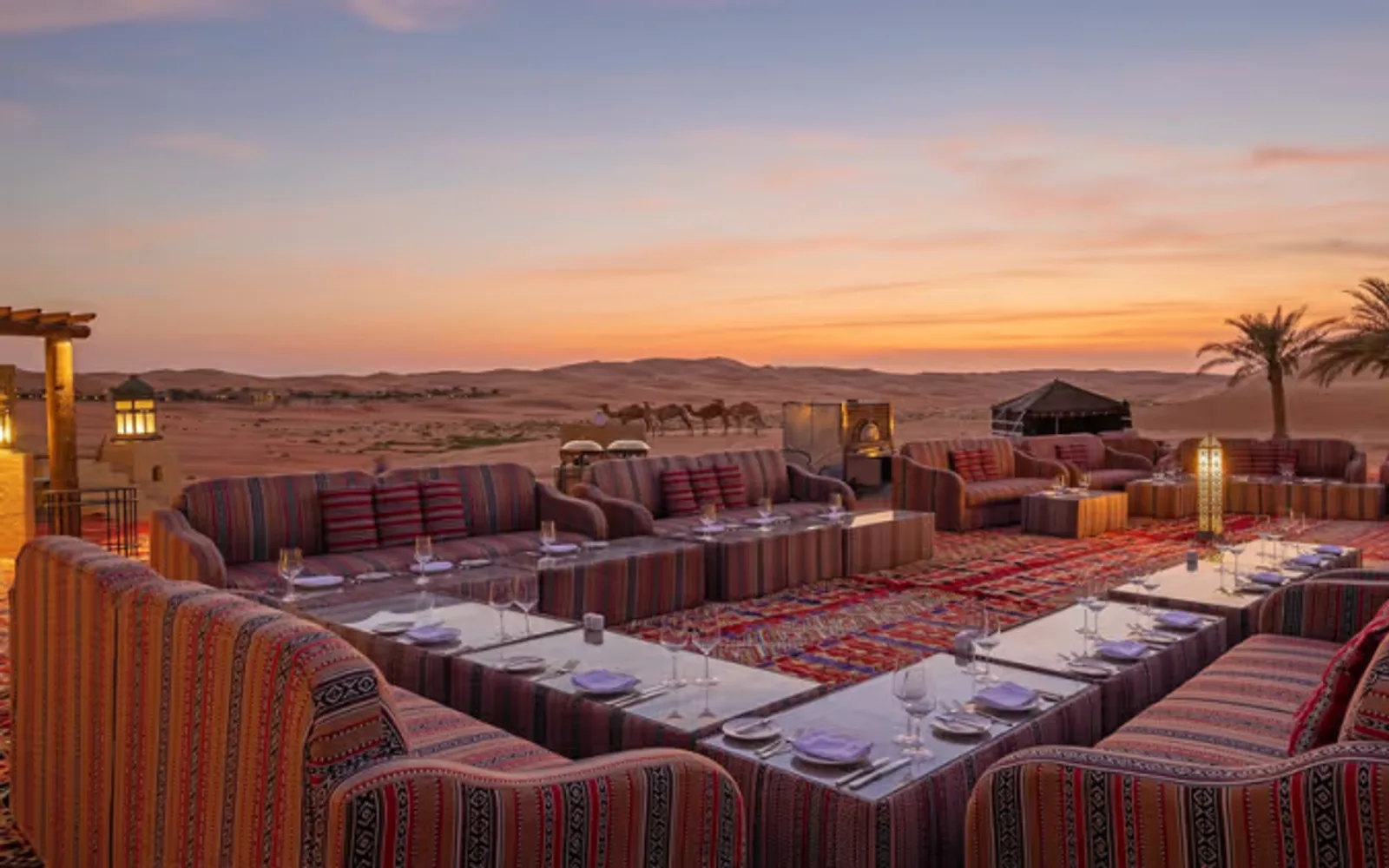 Qasr Al Sarab Desert Resort by Anantara in Liwa Desert, Abu Dhabi, official property photography.