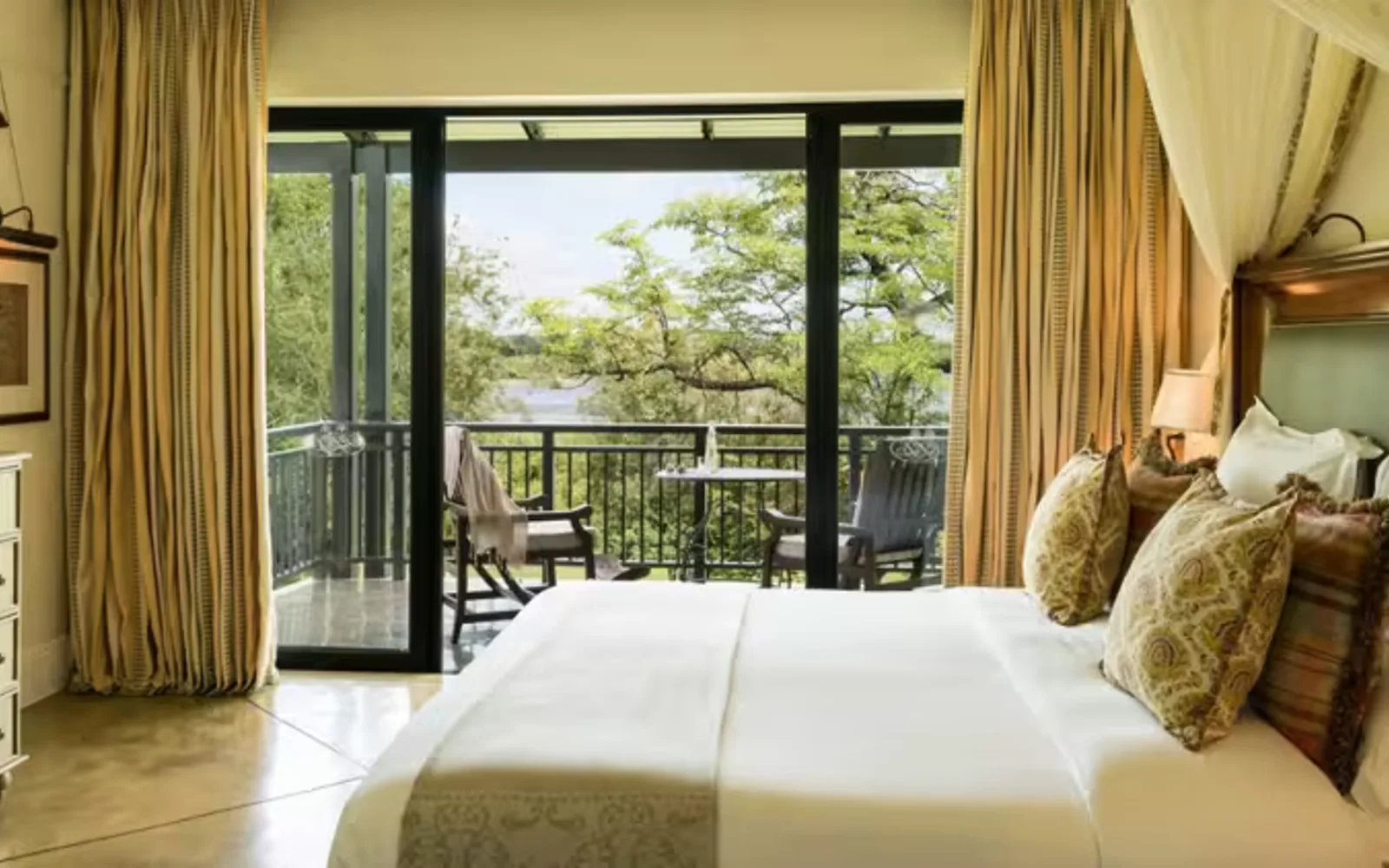 The Royal Livingstone Victoria Falls Zambia Hotel by Anantara in Livingstone, official property photography.