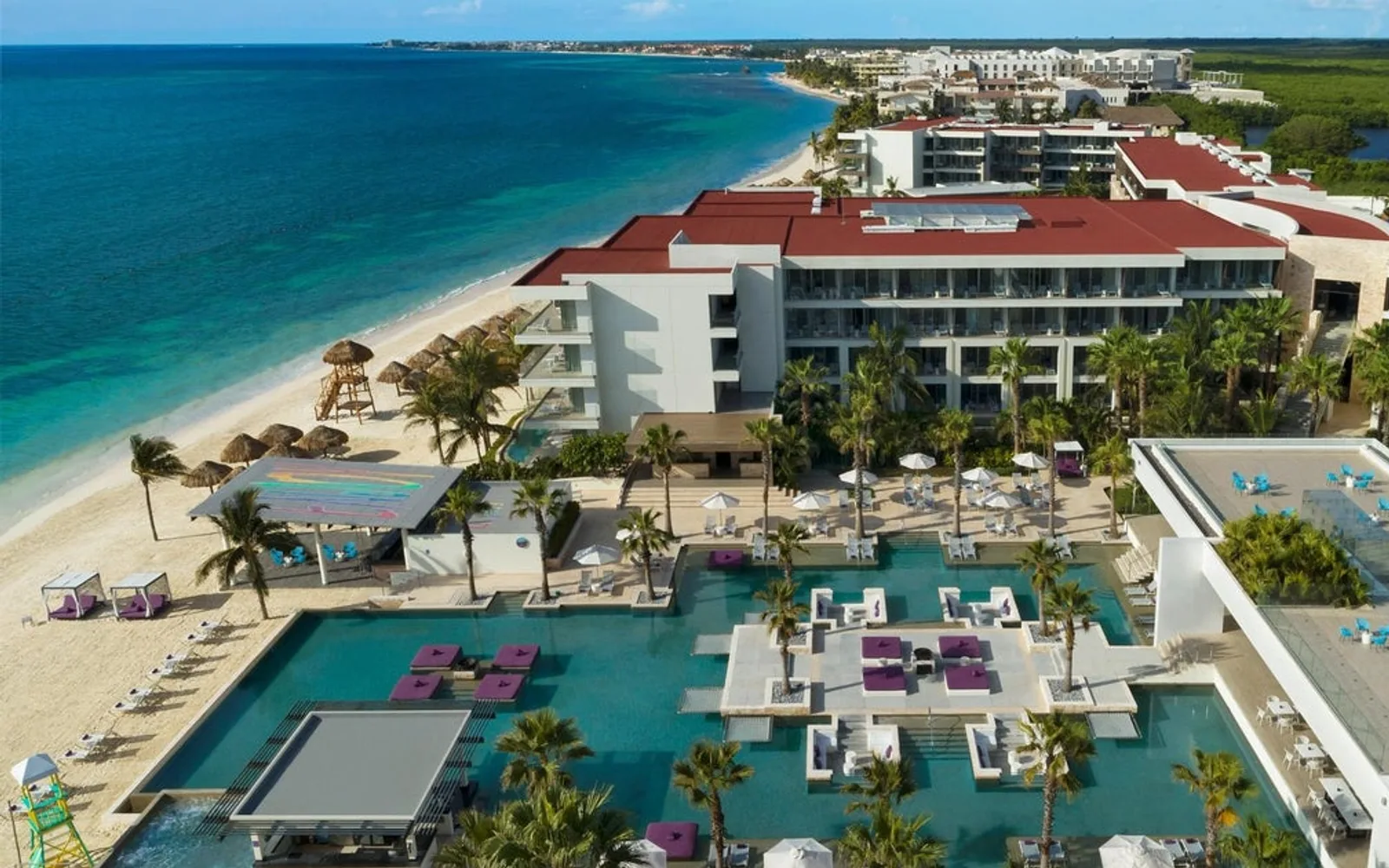 Breathless Riviera Cancun Resort & Spa in Riviera Maya, Cancun, resort detail.