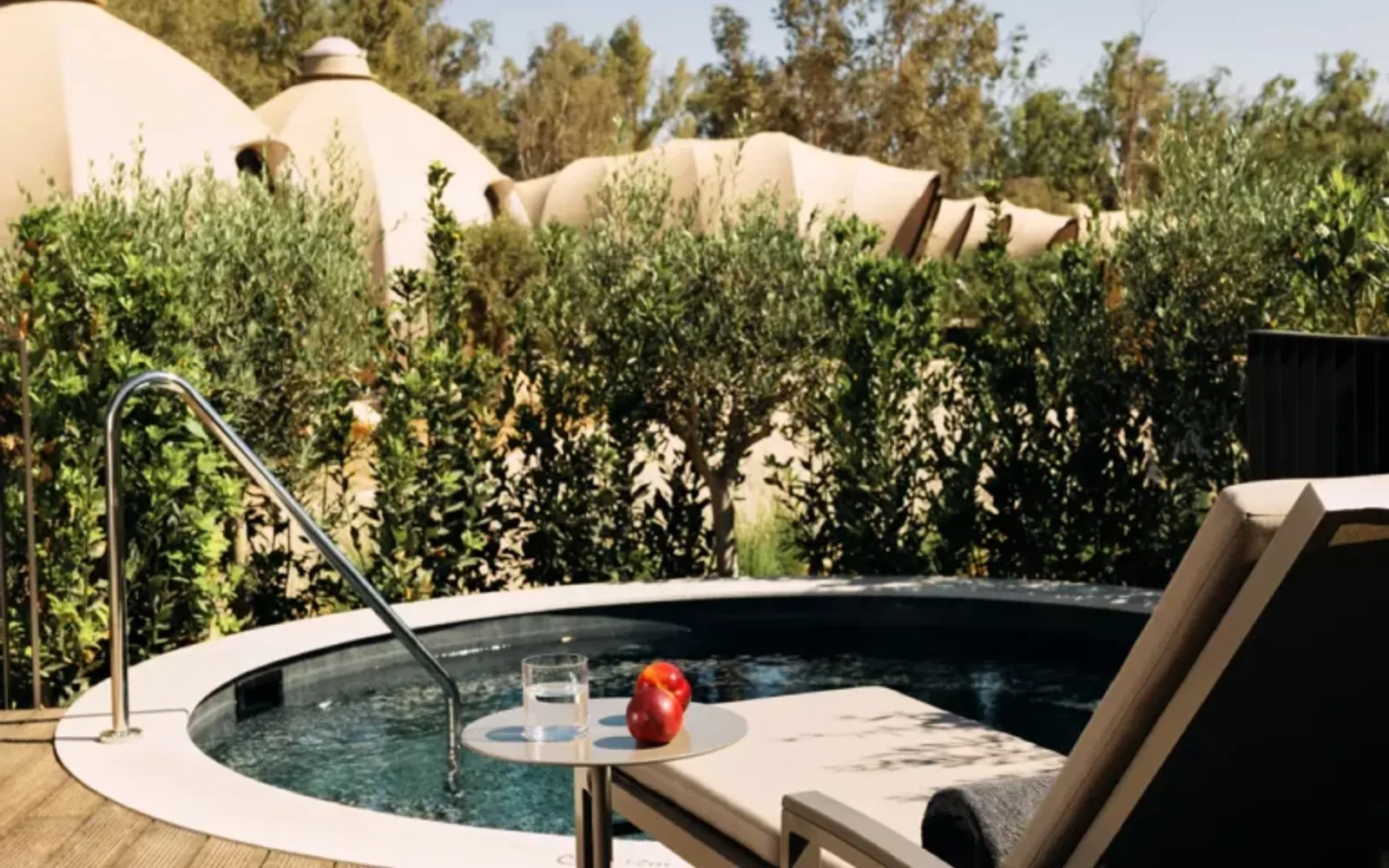 Room with private plunge pool on Athens Riviera