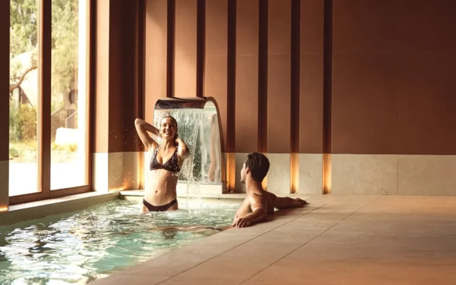 Club de plage avec cabanon de luxe à Athènes