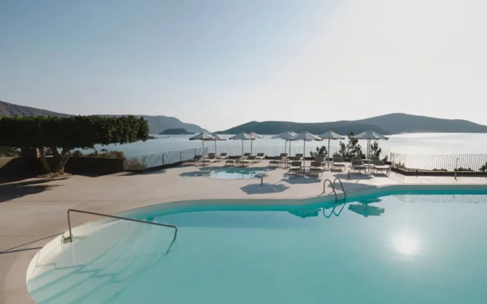 Best Pool with Sea View in Elounda
