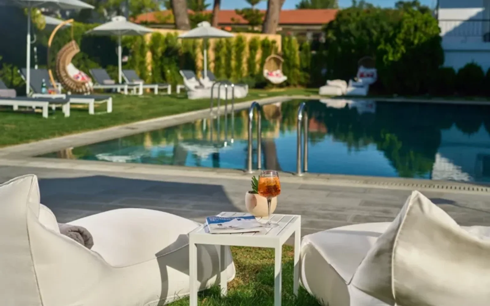 A luxury holiday by the pool in Chalkidiki