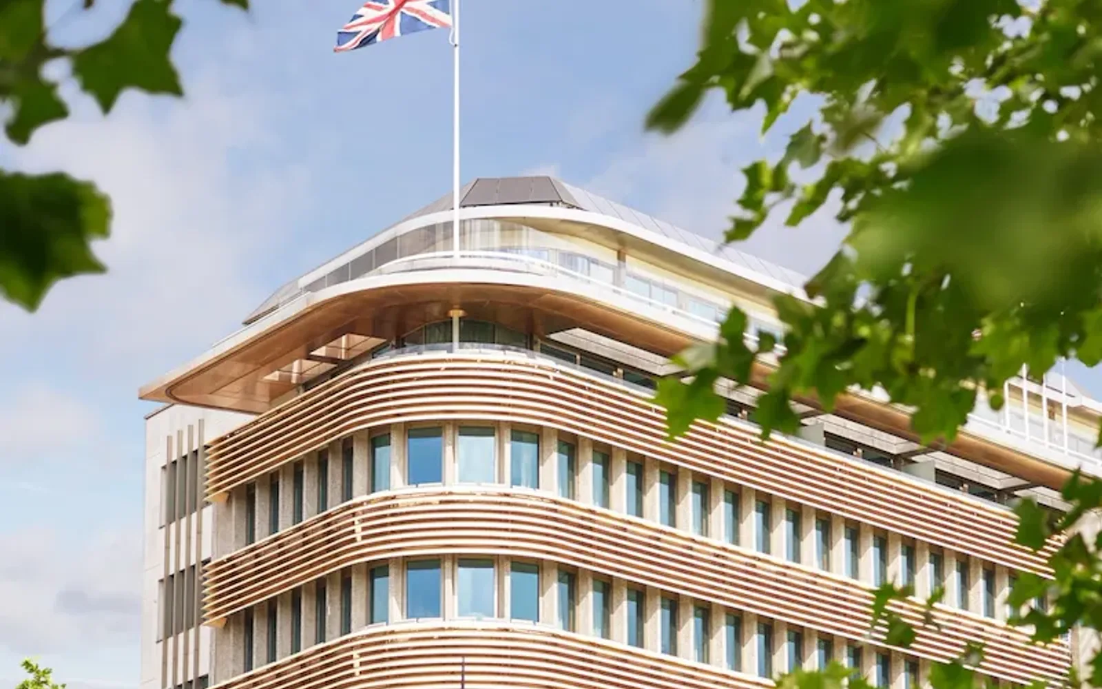 45 Park Lane-exterior daytime park-flag-highres