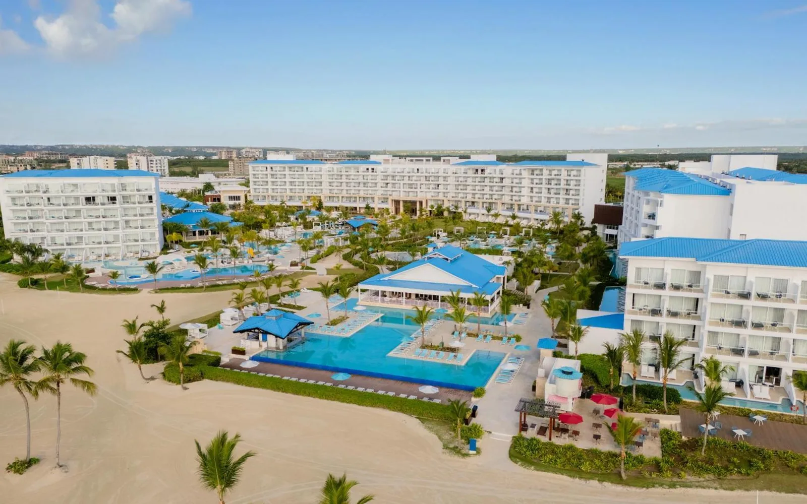 Dreams Cap Cana Resort & Spa in Cap Cana, Punta Cana, resort detail.