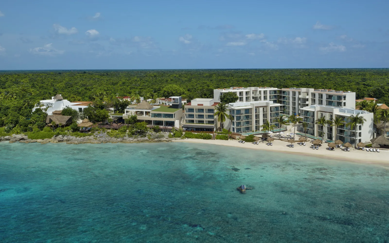 Dreams Cozumel Cape Resort & Spa in Cozumel, property overview.