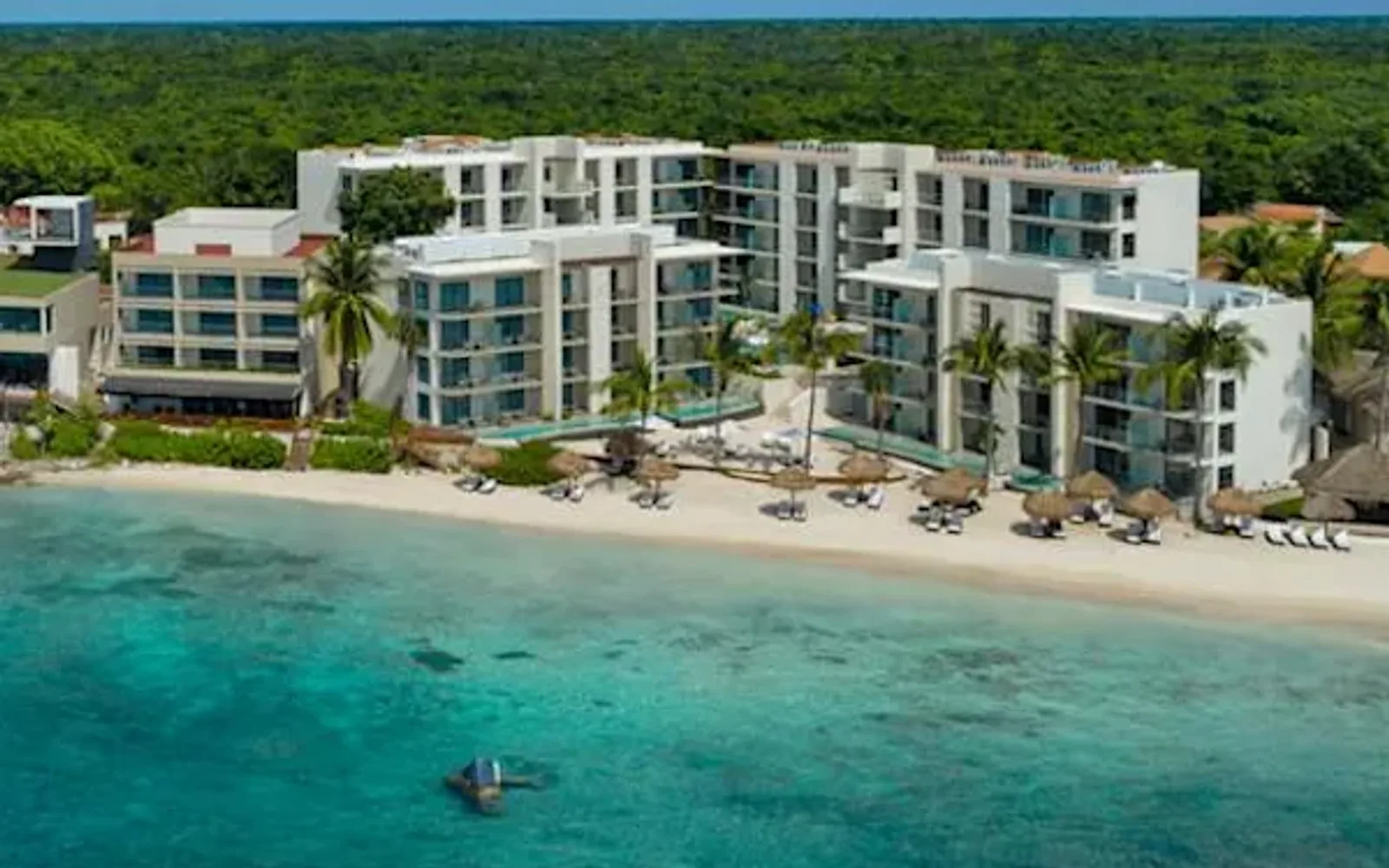 Dreams Cozumel Cape Resort & Spa in Cozumel, resort detail.