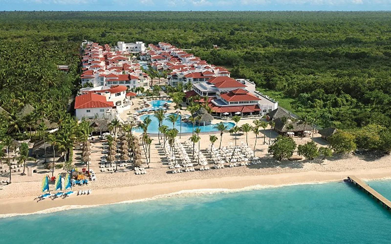Dreams Dominicus La Romana in Bayahibe, La Romana, resort detail.