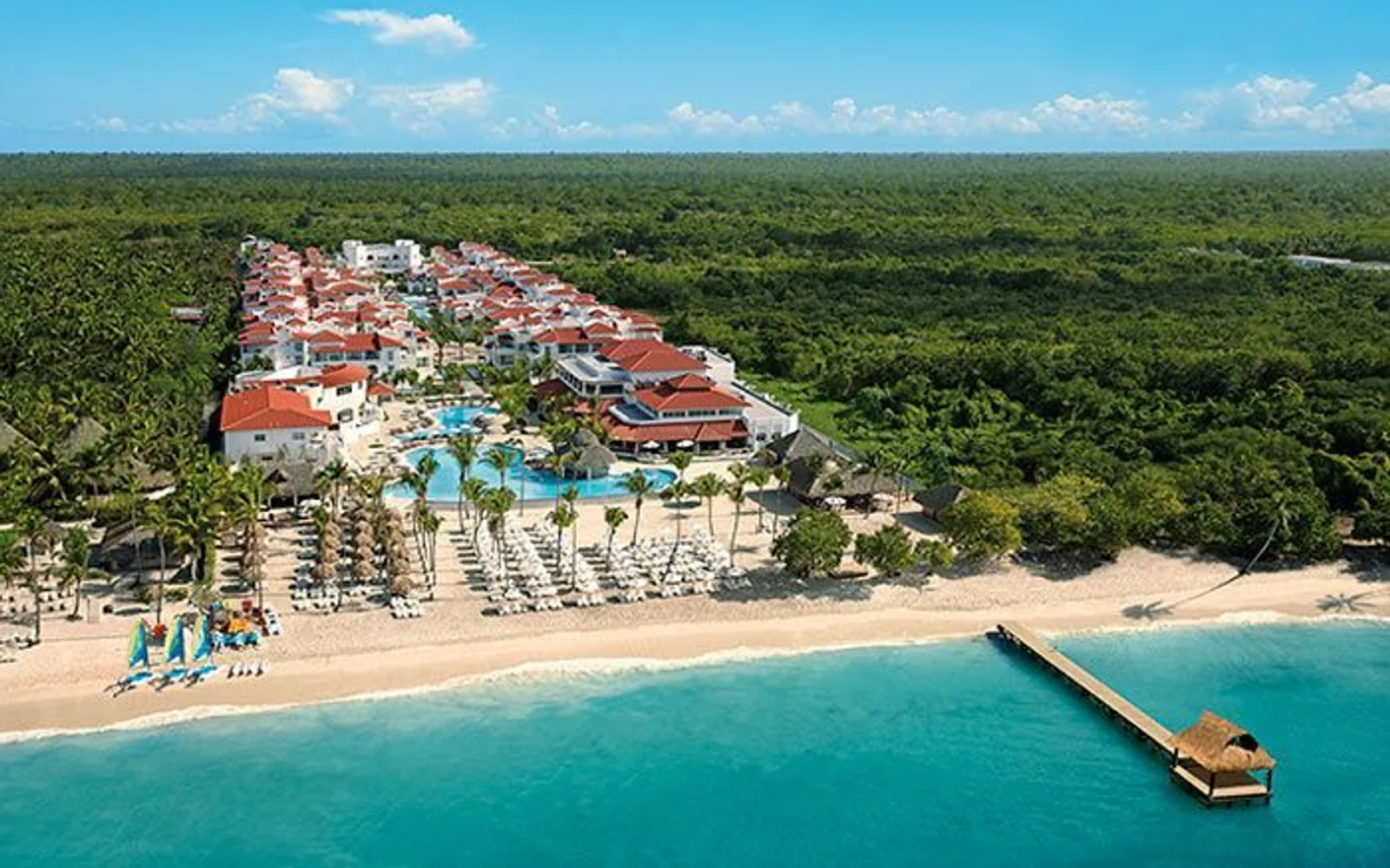 Dreams Dominicus La Romana in Bayahibe, La Romana, resort detail.