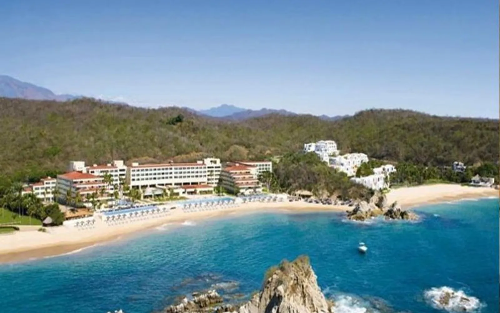 Dreams Huatulco Resort & Spa in Huatulco, resort detail.