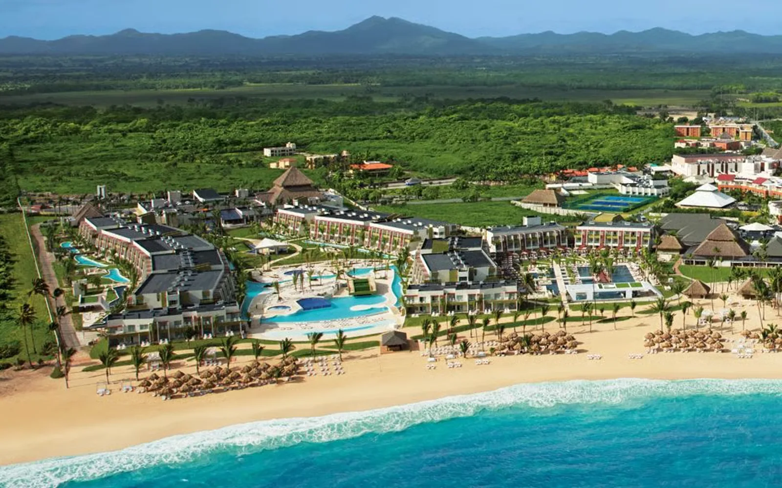 Dreams Onyx Resort & Spa in Uvero Alto, Punta Cana, resort detail.