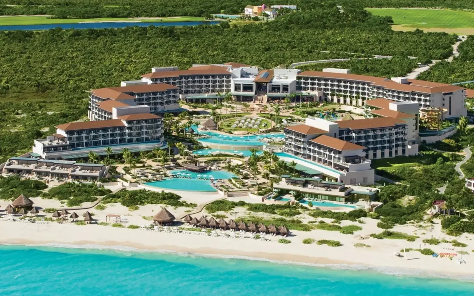Dreams Playa Mujeres Golf & Spa Resort in Playa Mujeres, Cancun, resort detail.