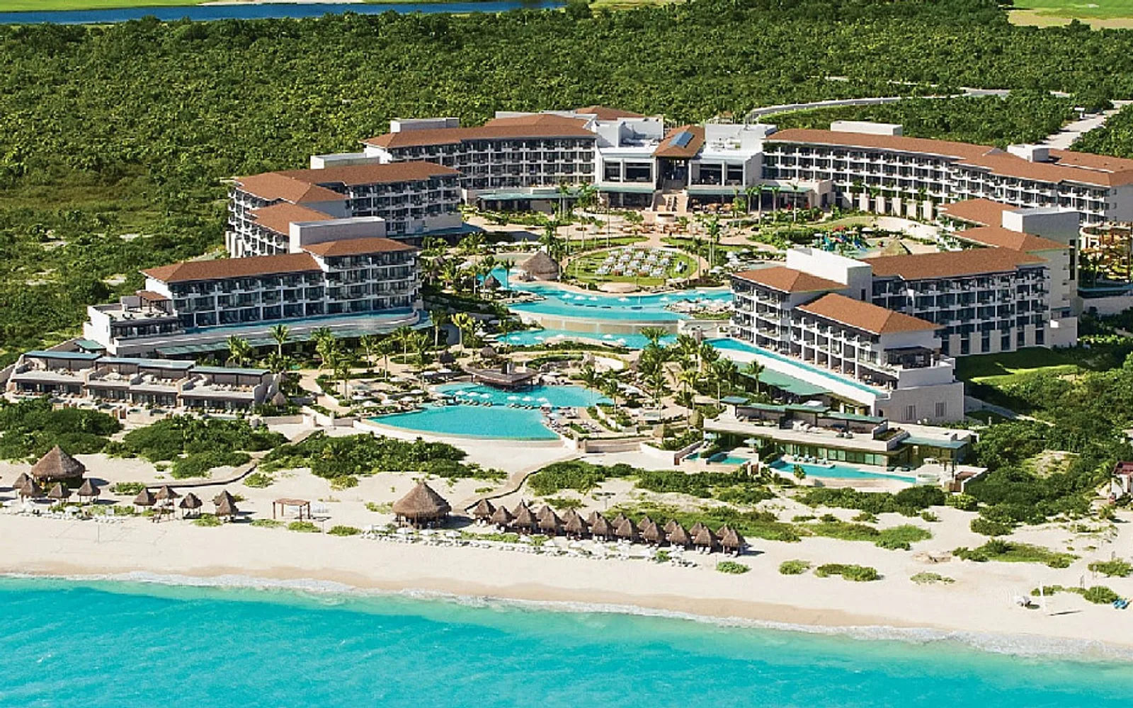 Dreams Playa Mujeres Golf & Spa Resort in Playa Mujeres, Cancun, resort detail.