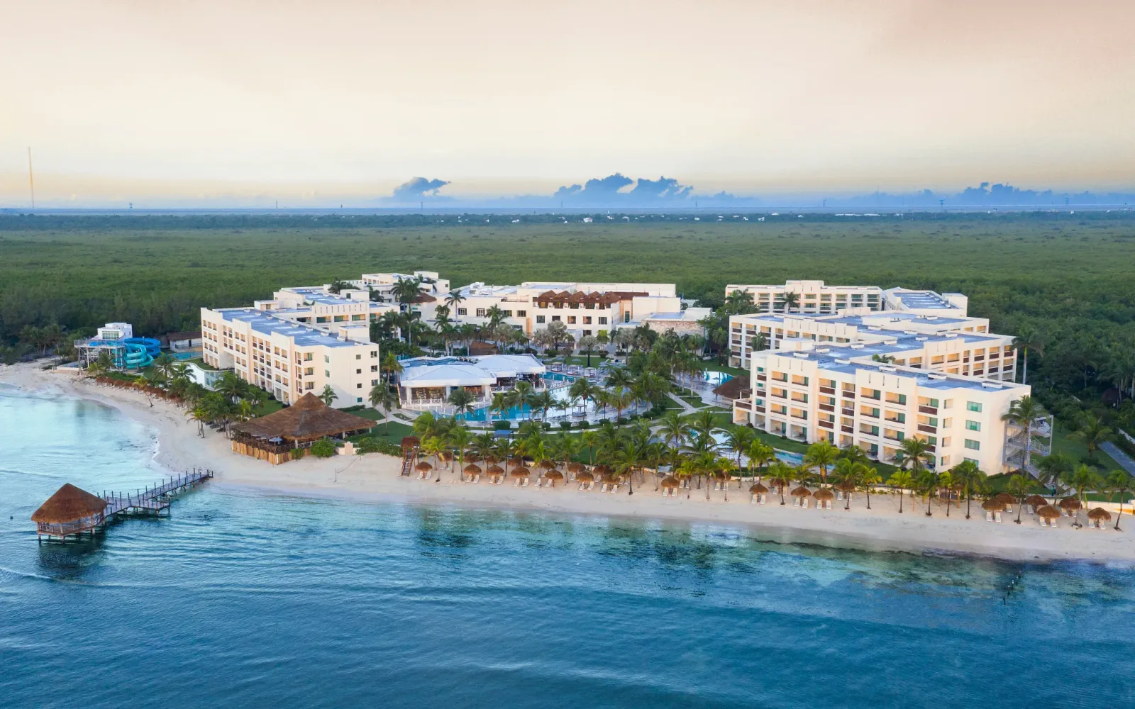 Dreams Puerto Morelos Resort & Spa in Puerto Morelos, Riviera Maya, property overview.