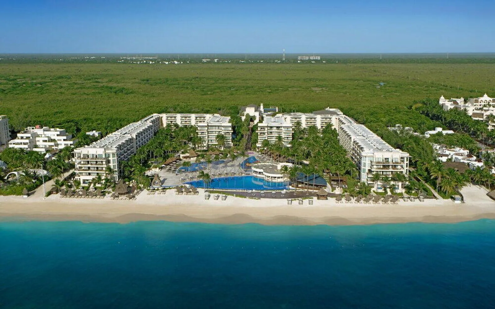 Dreams Riviera Cancun Resort & Spa in Puerto Morelos, Riviera Maya, resort detail.