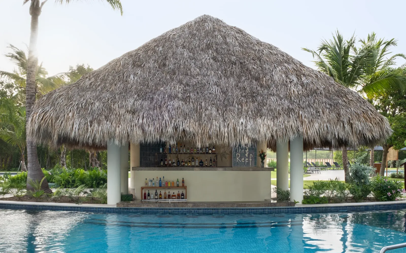 Dreams Royal Beach Punta Cana in Bávaro, Punta Cana, resort detail.